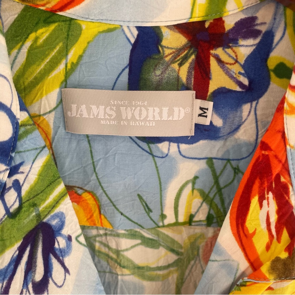 Jams World Water Garden Blue Shirt - Picture 4 of 6